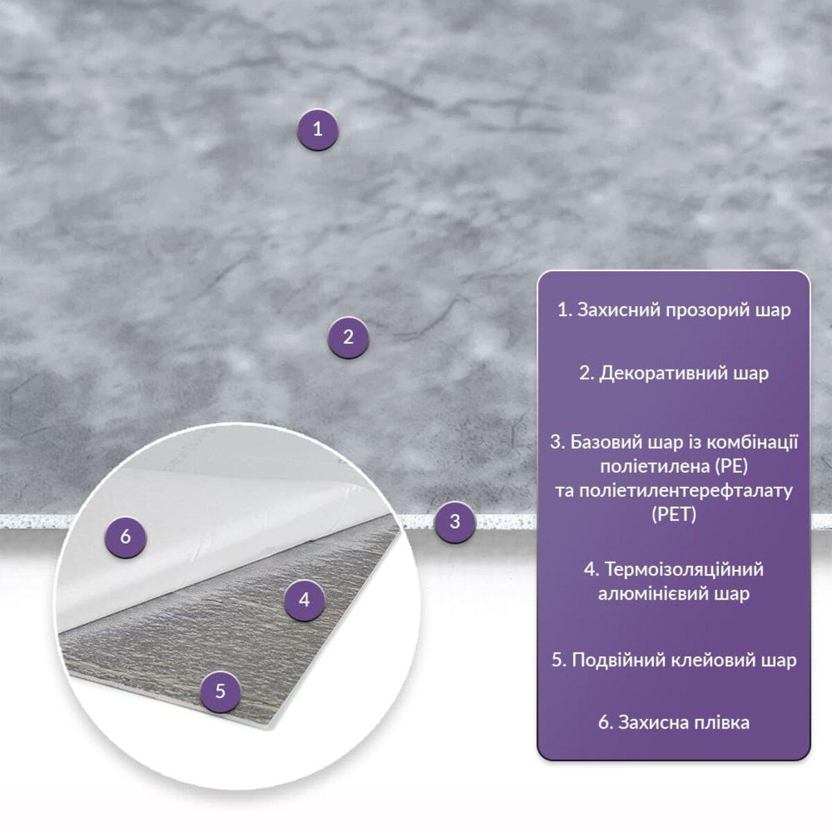 Плитка стінова самоклеюча 600х300х2 мм (SW-00002334) - фото 2 Плитка стінова самоклеюча 600х300х2 мм (SW-00002334) - фото 2