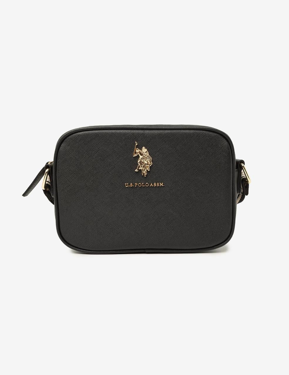 Жіноча сумка крос-боді U.S. Polo ASSN INK Black (786662330173)