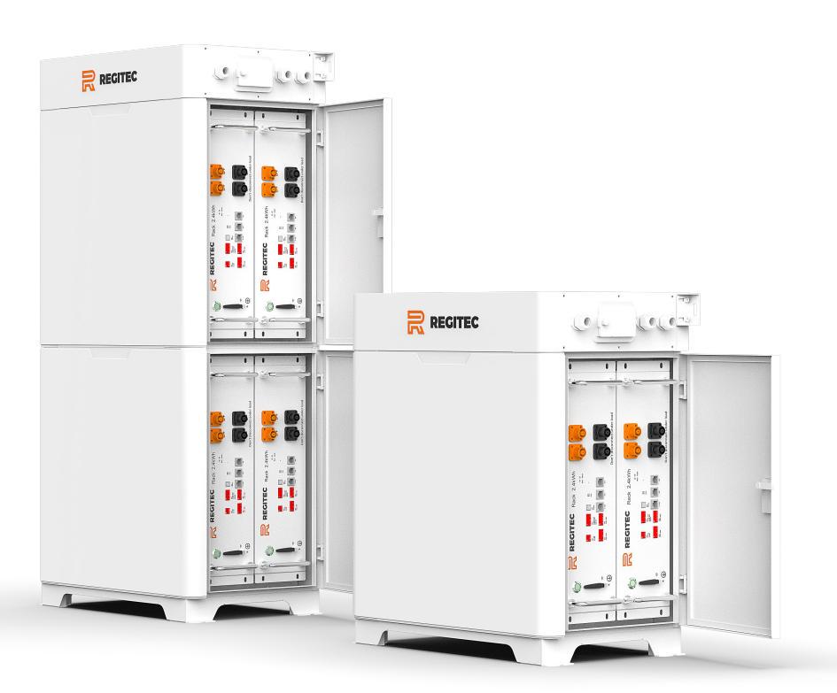 Акумуляторна батарея модульна Regitec Solar Rack Lithium 30,6 kWh (RGT Rack Lithium 30,6 kWh) - фото 2