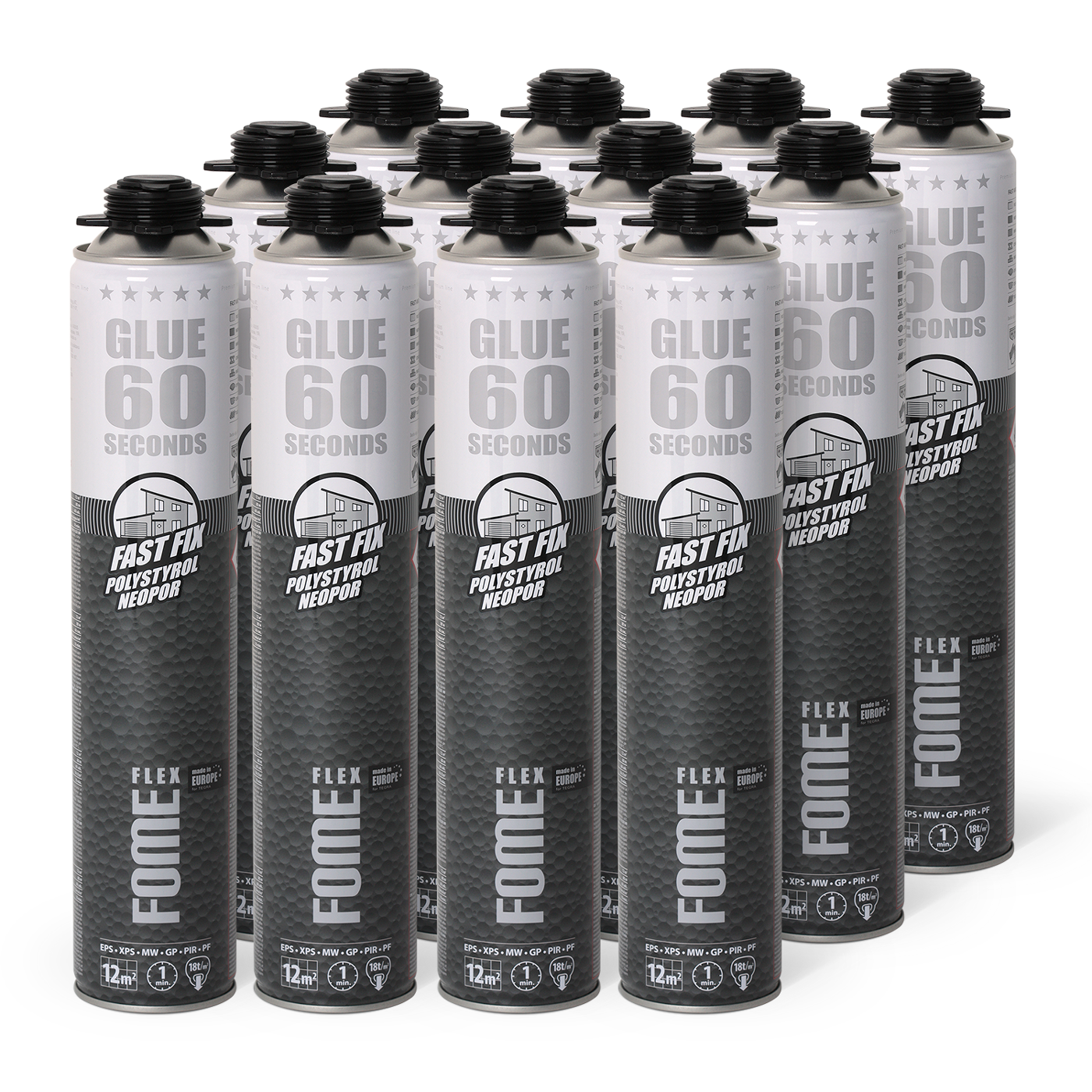 Піна-клей Fome Flex 60 Seconds 750 мл ящик 12 шт.(01-3-2-018-012)