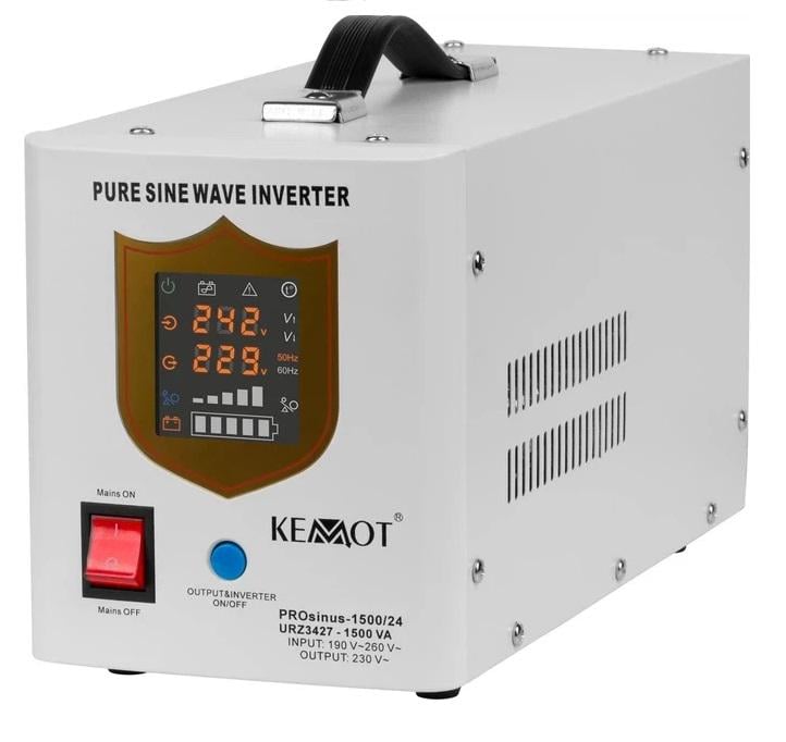 Источник бесперебойного питания Kemot PROsinus 1500/24 URZ3427 1050 Вт/1500 ВА (32534405)