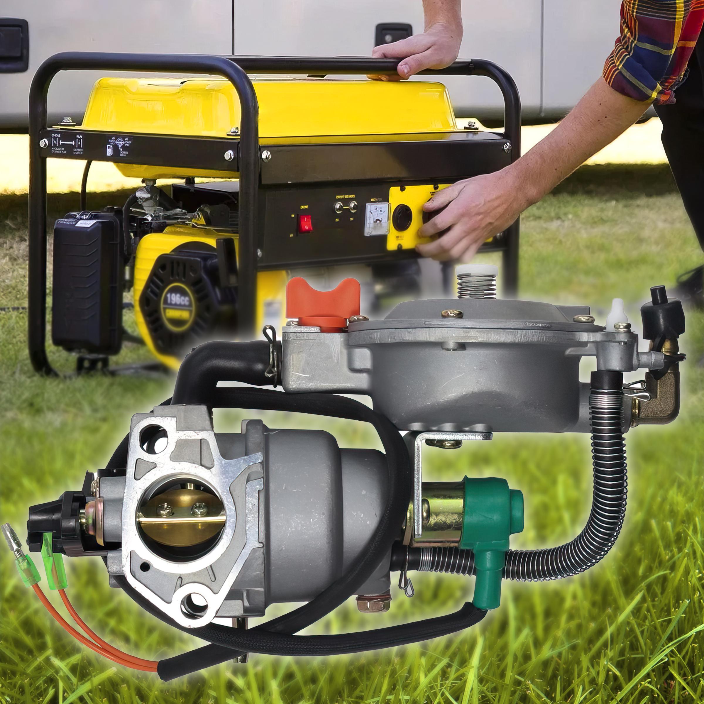 Карбюратор для бензогенератора от 6 кВт с газовым редуктором 188F - фото 2 Карбюратор для бензогенератора от 6 кВт с газовым редуктором 188F - фото 2