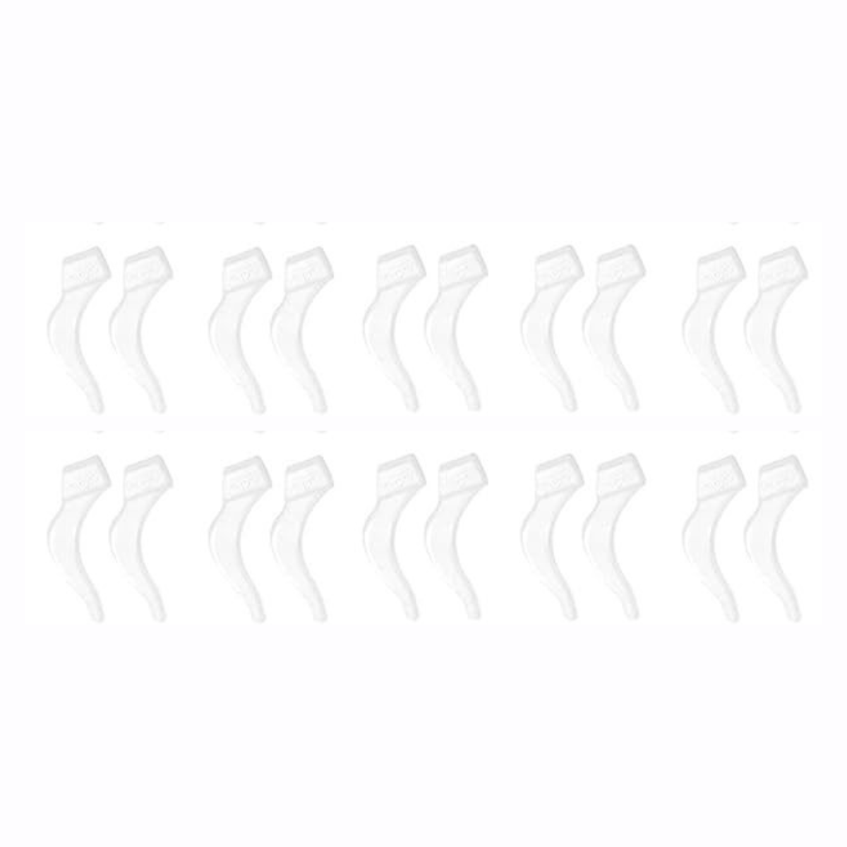 Силиконовые заушники-фиксаторы для очков EarHooks 20 шт. Прозрачный (3679) Силиконовые заушники-фиксаторы для очков EarHooks 20 шт. Прозрачный (3679)