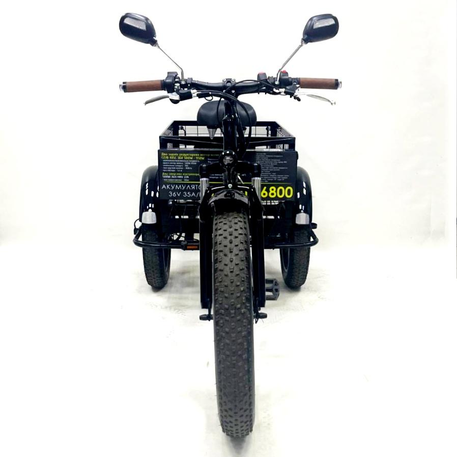 Электровелосипед трехколесный Tiras JOB FAT 2420 PRO-1000 36V 35Ah - фото 3 Электровелосипед трехколесный Tiras JOB FAT 2420 PRO-1000 36V 35Ah - фото 3