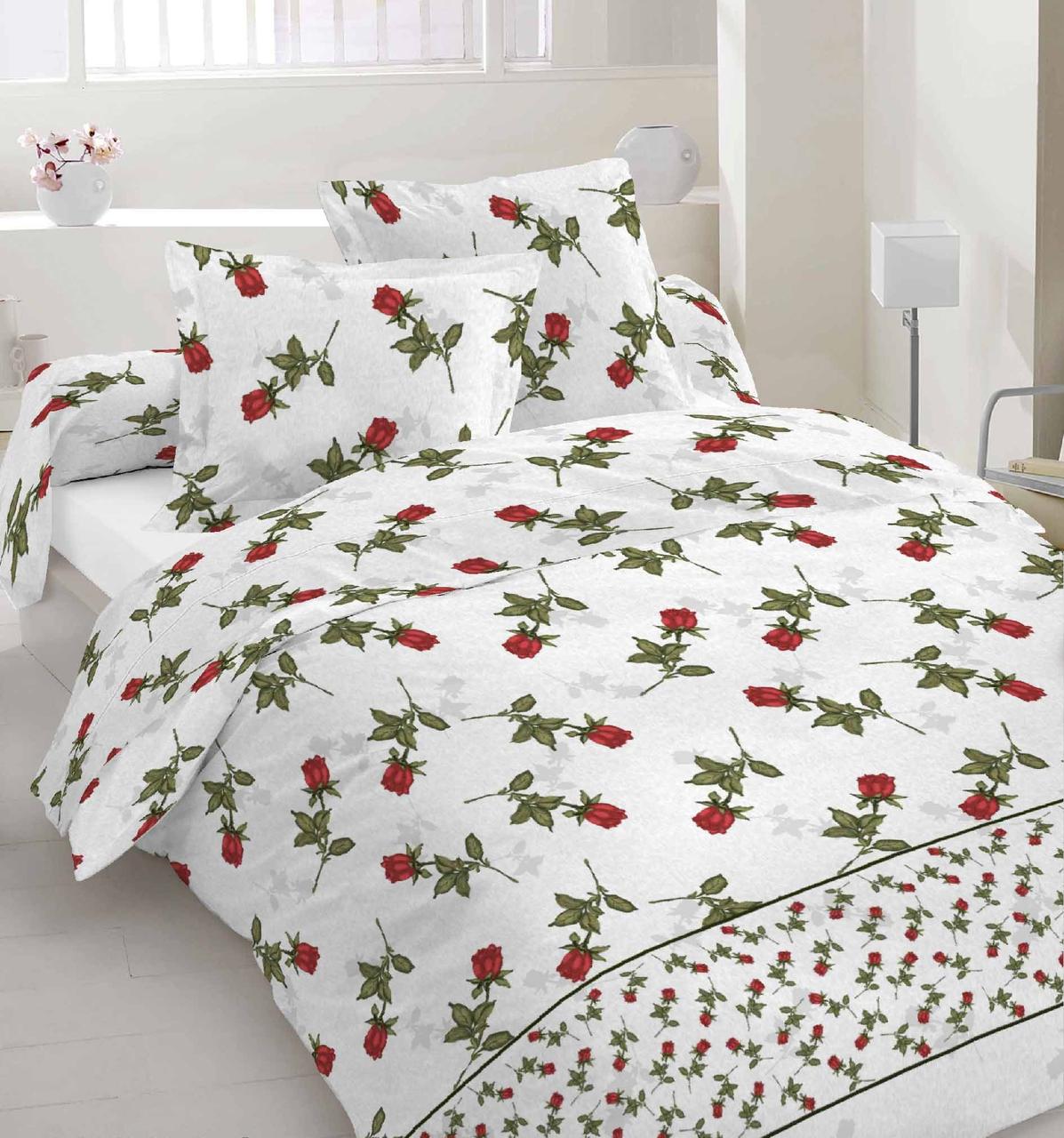 Простынь на резинке Вилена Голд Невеста бязь 120х200