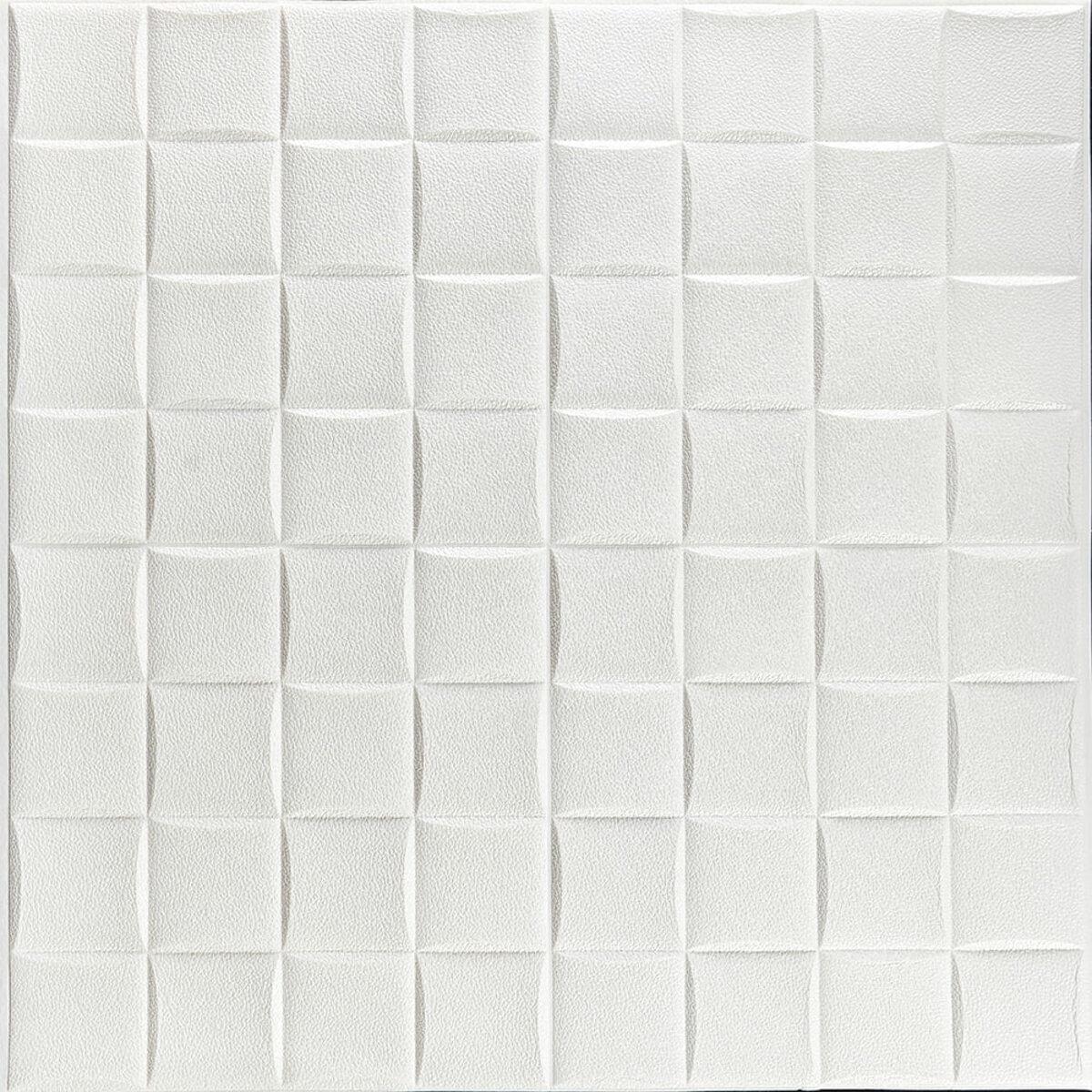 Панель самоклеящаяся декоративная 3D 176 плетение 700х700х5 мм (SW-00000189)