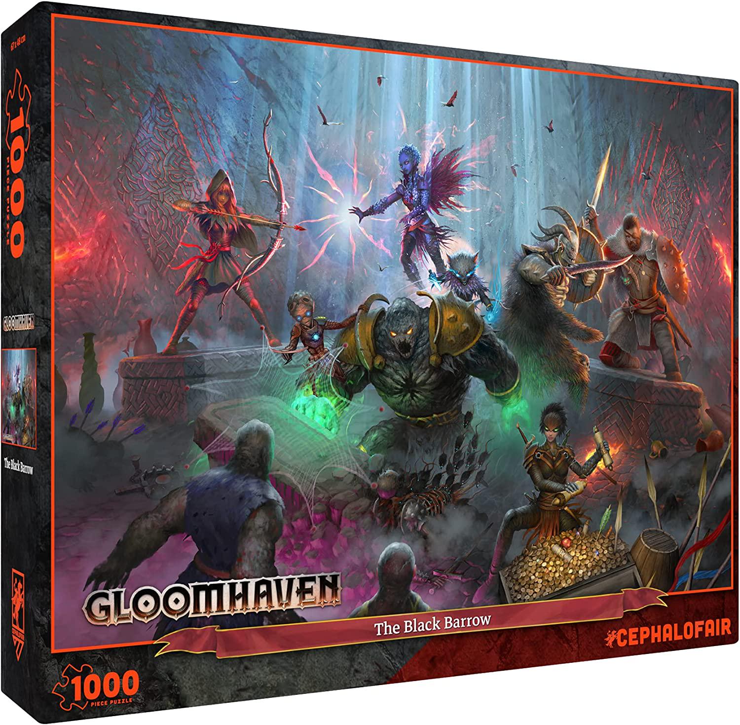 Пазл Gloomhaven Puzzle The Black Barrow (1497489848)