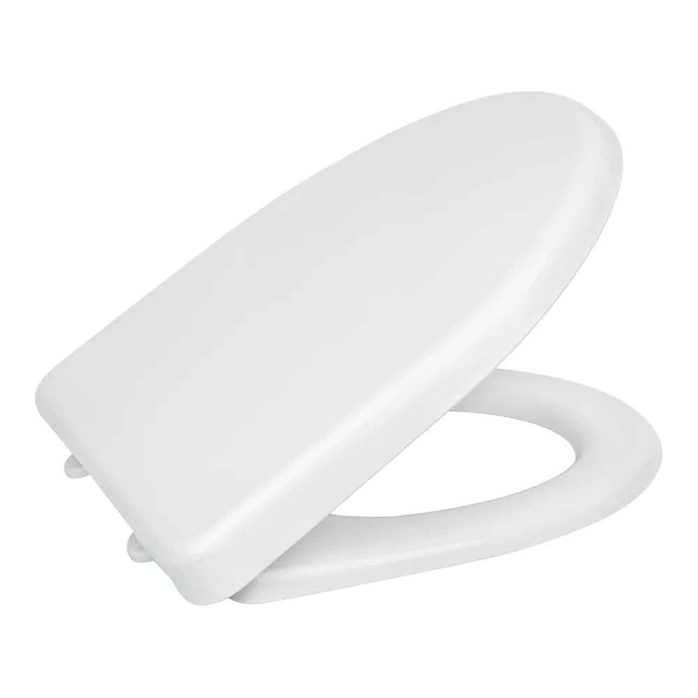 Сидения для унитаза SoloPlast СП‑6 с пластиковым креплением 365х445 мм (28144386)