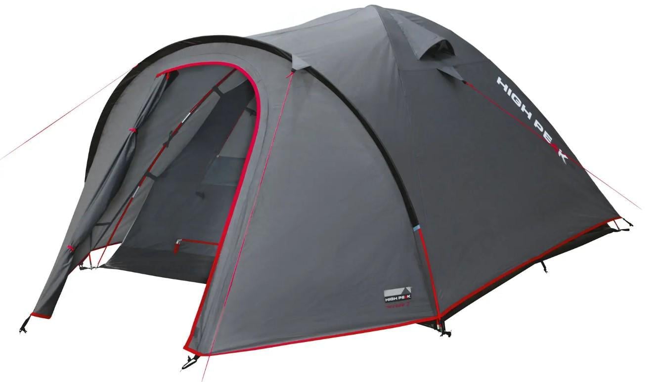 Палатка High Peak Nevada 4 Dark Grey/Red (10207)