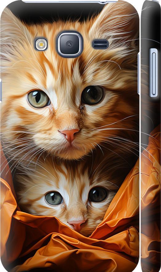 Чехол на Samsung Galaxy J3 Duos (2016) J320H Котики 2 (5664m-265-42517)