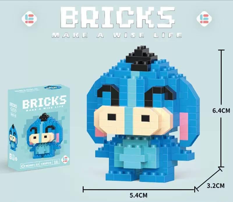 Конструктор фигурка Bricks Ослик (w-022) - фото 2