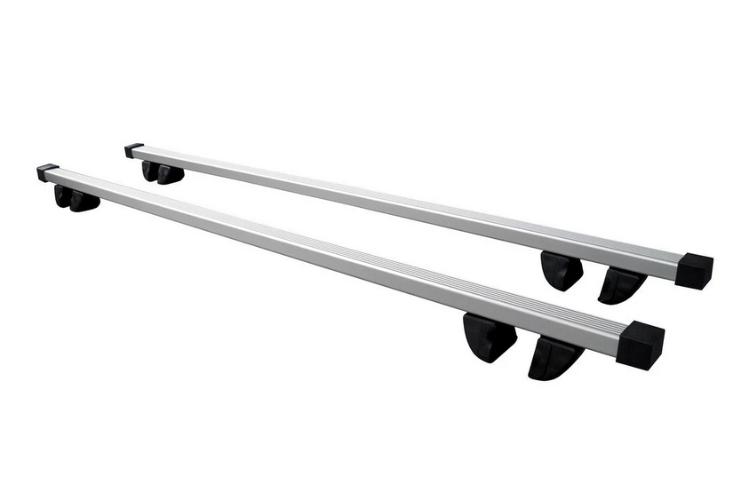 Багажник на крышу с креплением на рейлинги универсальный алюминиевый 120 см Багажник на крышу с креплением на рейлинги универсальный алюминиевый 120 см