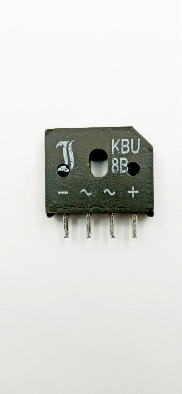 Міст діодний GBU8J 600V 8A вертикальний (25232)