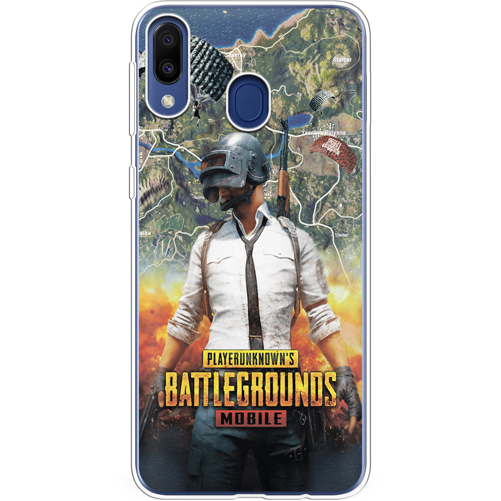 Чохол BoxFace Samsung M205 Galaxy M20 PUBG Mobile Прозорий силікон (36205-up2309-36205)