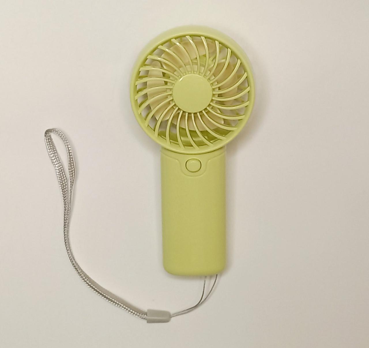 Вентилятор ручной от 2 батареек ААА Салатовый (WF17G) - фото 4 Вентилятор ручной от 2 батареек ААА Салатовый (WF17G) - фото 4