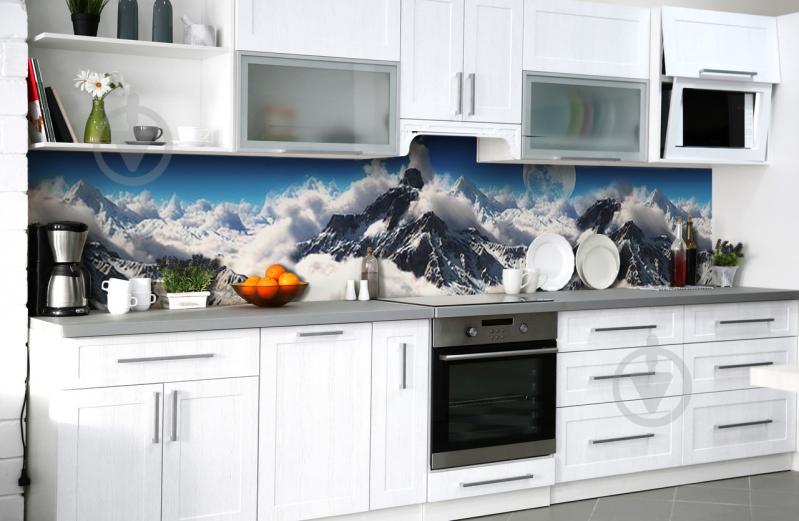 Скинали на кухню Zatarga «Покоритель вершин» 600х2500 мм виниловая 3Д наклейка кухонный фартук самоклеящаяся Скинали на кухню Zatarga «Покоритель вершин» 600х2500 мм виниловая 3Д наклейка кухонный фартук самоклеящаяся