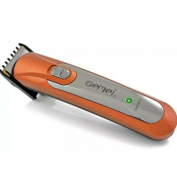 Тример акумуляторний для бороди та вусів Gemei Gm-607x Тример акумуляторний для бороди та вусів Gemei Gm-607x