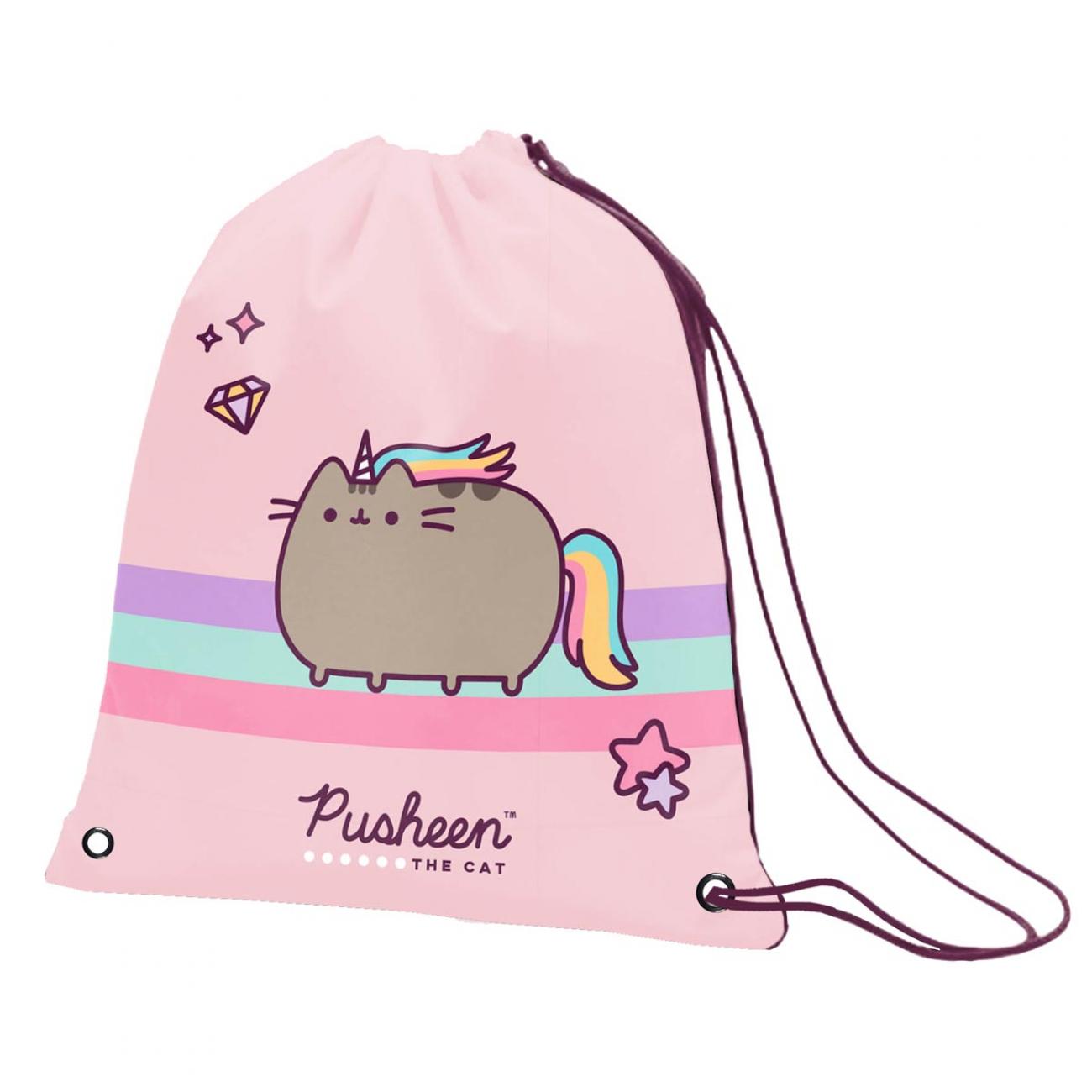Сумка для обуви YES Pusheen 40x35 см Розовый (558764)