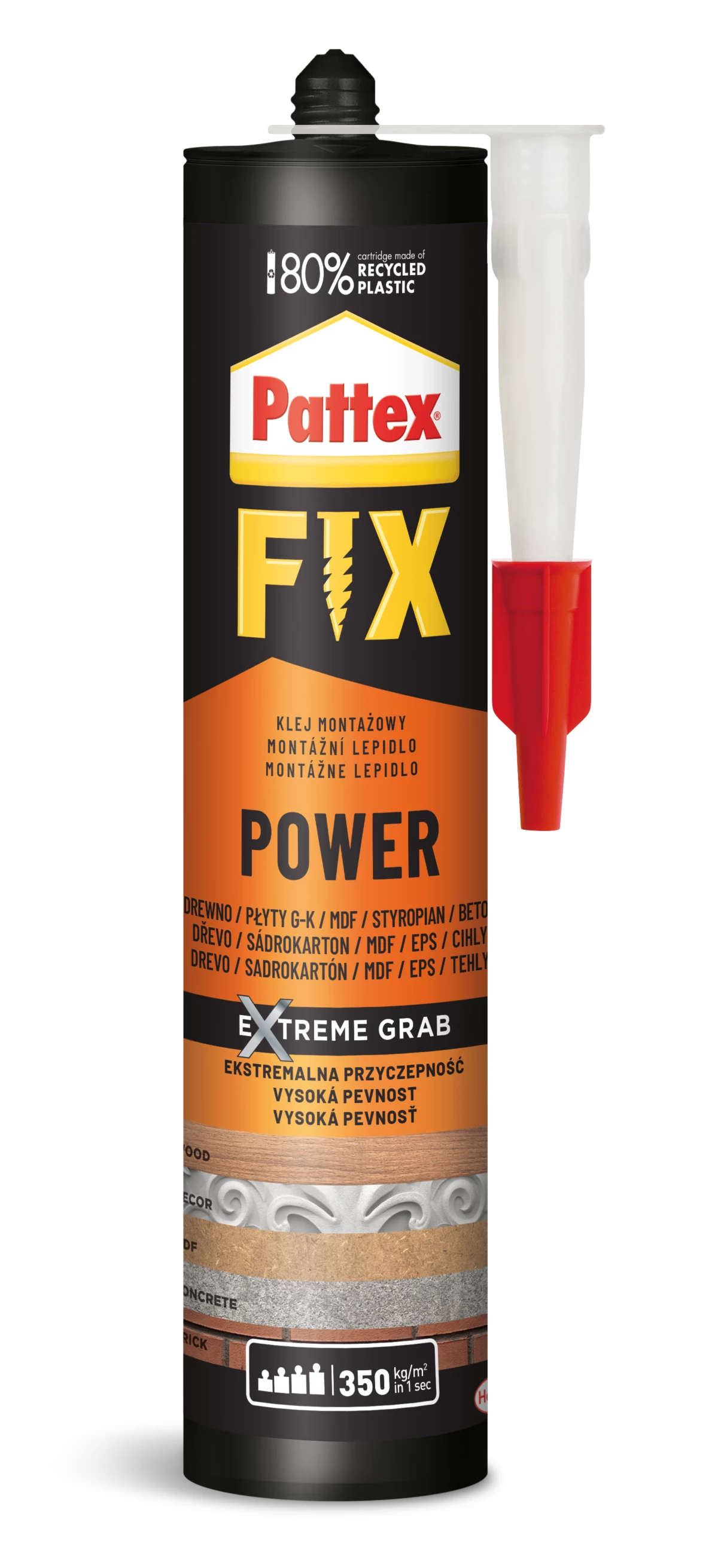 Pattex Fix Power 385 г монтажний клей