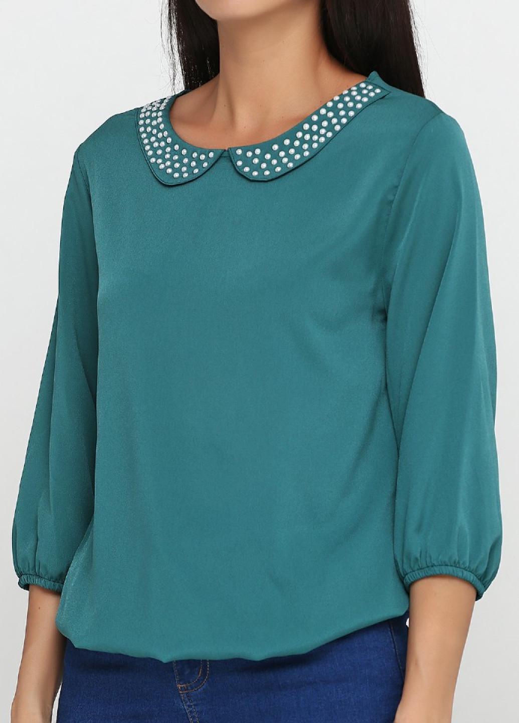 Блузка Ageless 36 Зелений (RD-5004-44) - фото 3 Блузка Ageless 36 Зелений (RD-5004-44) - фото 3