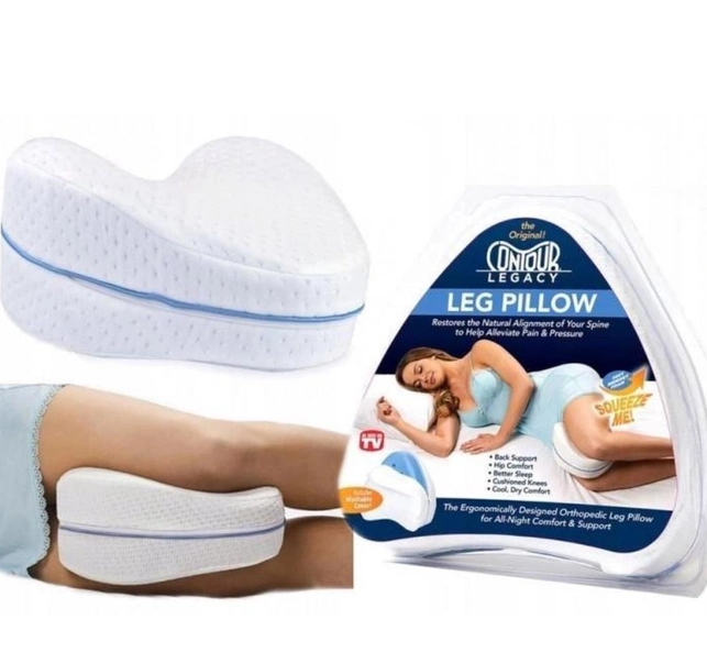 Подушка ортопедическая Contour Legacy Leg Pillow для ног и колен со съемным чехлом (FG-197) - фото 8