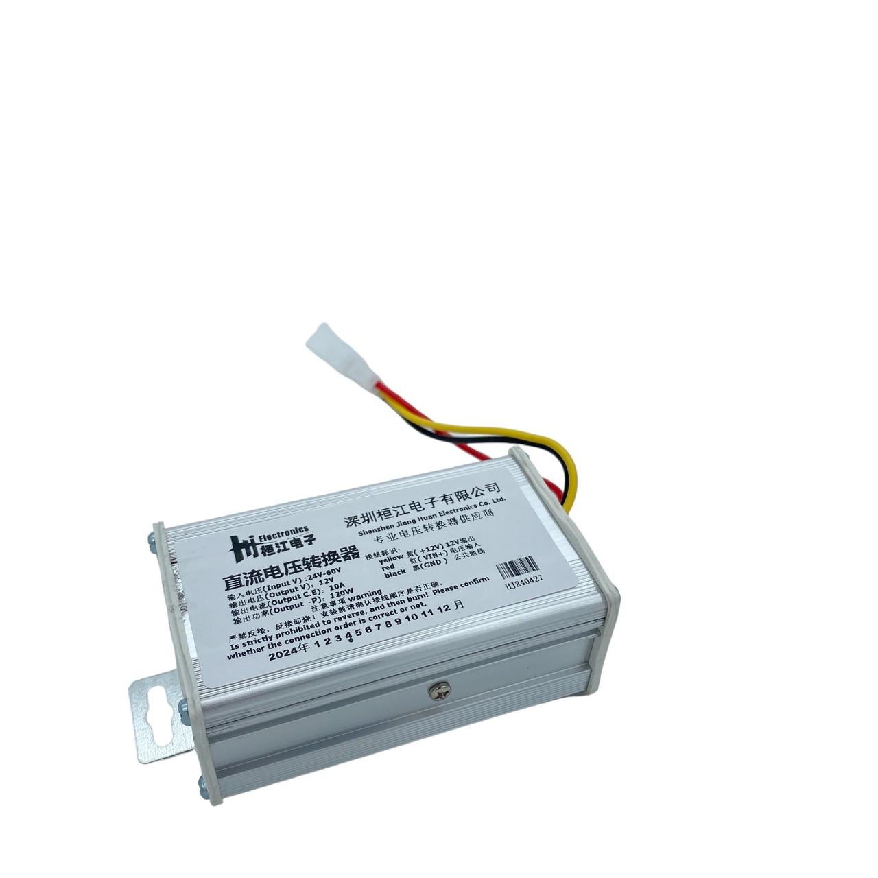 Понижающий преобразователь DC-DC 24/36/48/60 до 12V 10A - фото 3