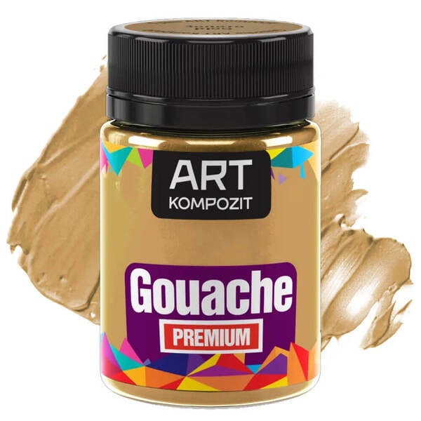 Гуашевая краска художественная ART Kompozit Premium 60 мл Золотой (21101)