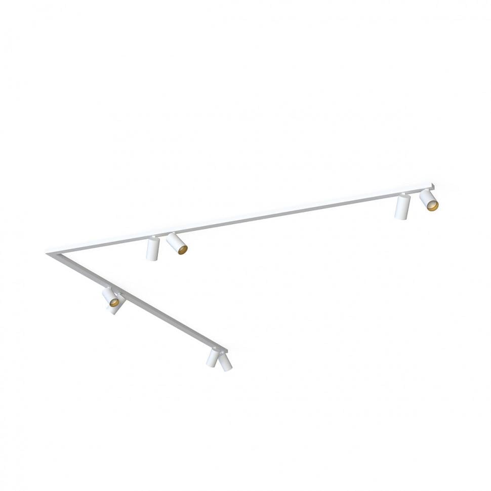 Спот Nowodvorski 7697 Mono Corner VIII White/Gold Спот Nowodvorski 7697 Mono Corner VIII White/Gold