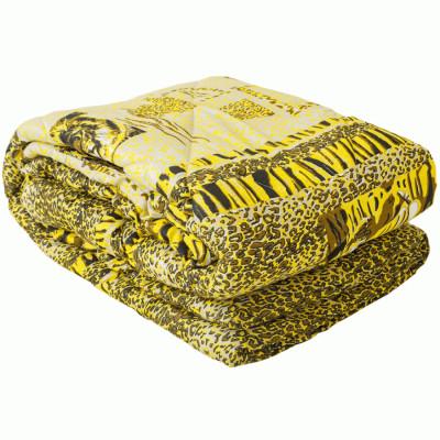 Одеяло на силиконе двойное из поликоттона двуспальное 180х210 см Желтый (22-1-2906436)
