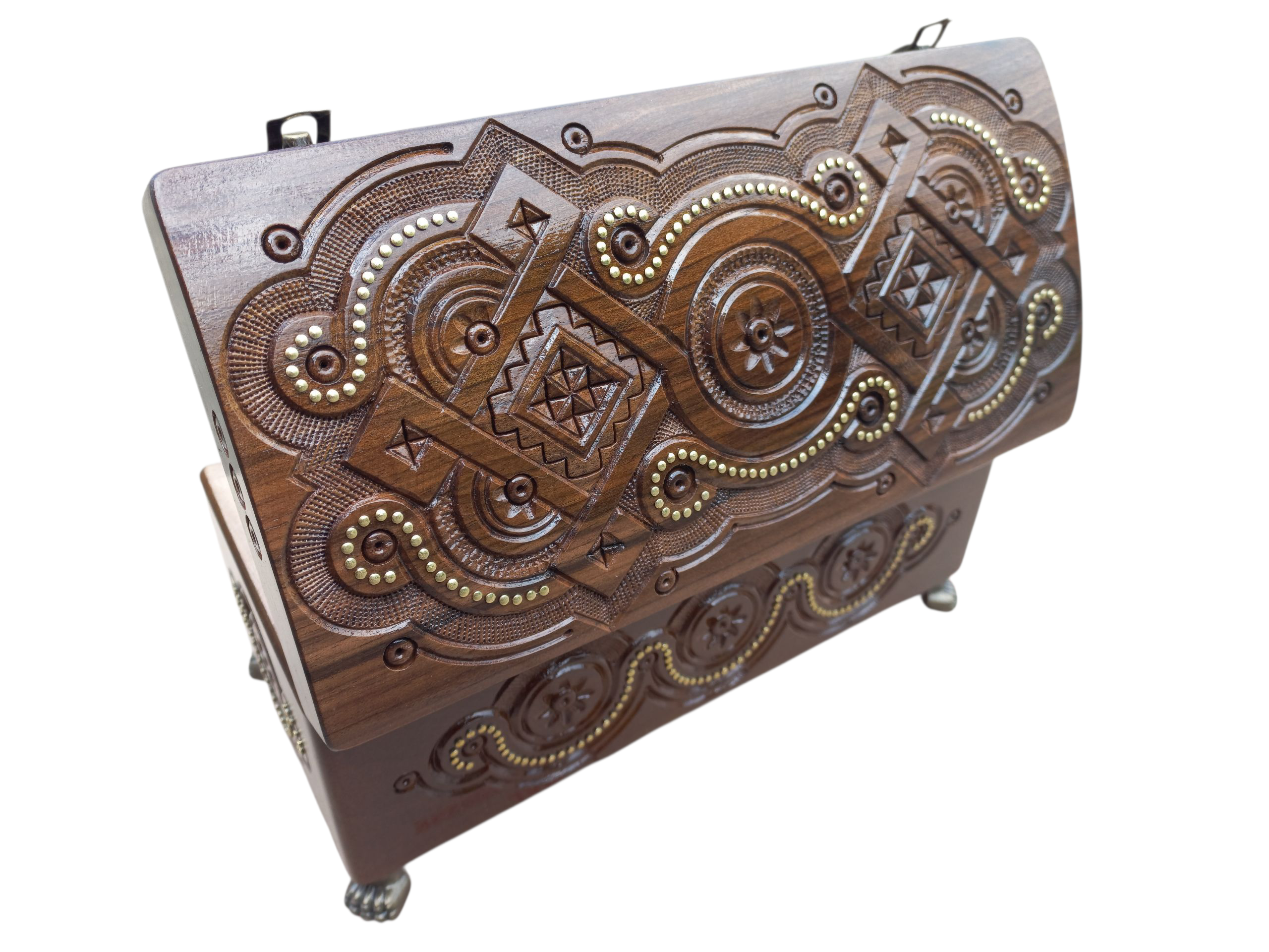 Скриня дерев'яна ручної роботи (25453296)