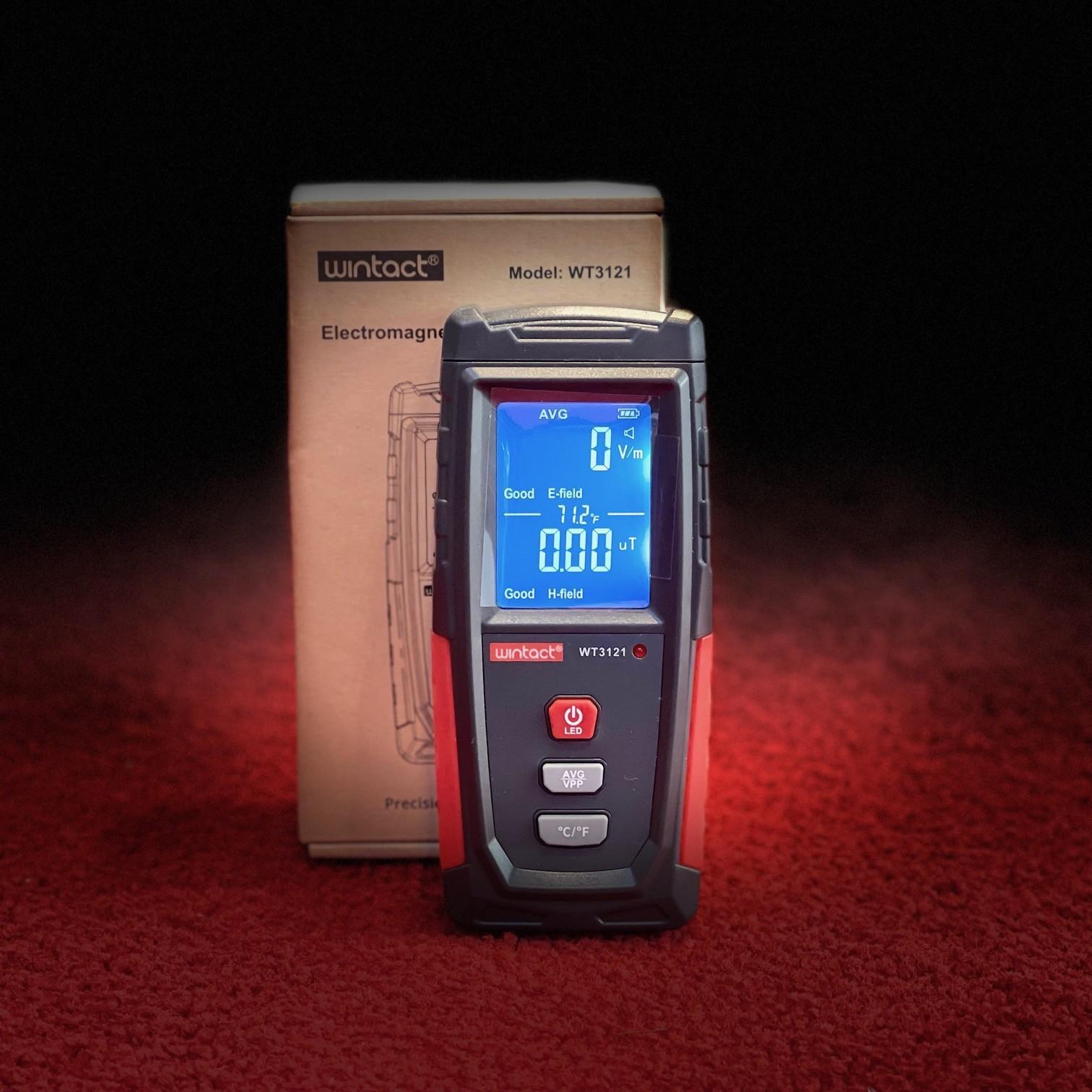 Детектор электромагнитного излучения WINTACT WT3121 (00-00000171) - фото 2