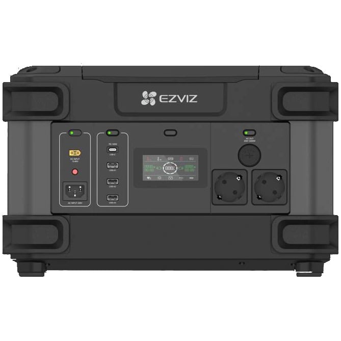 Зарядна станція EZVIZ CS-PS1300 CN066/FR LiFePO4 1324Wh Чорний (27918003)