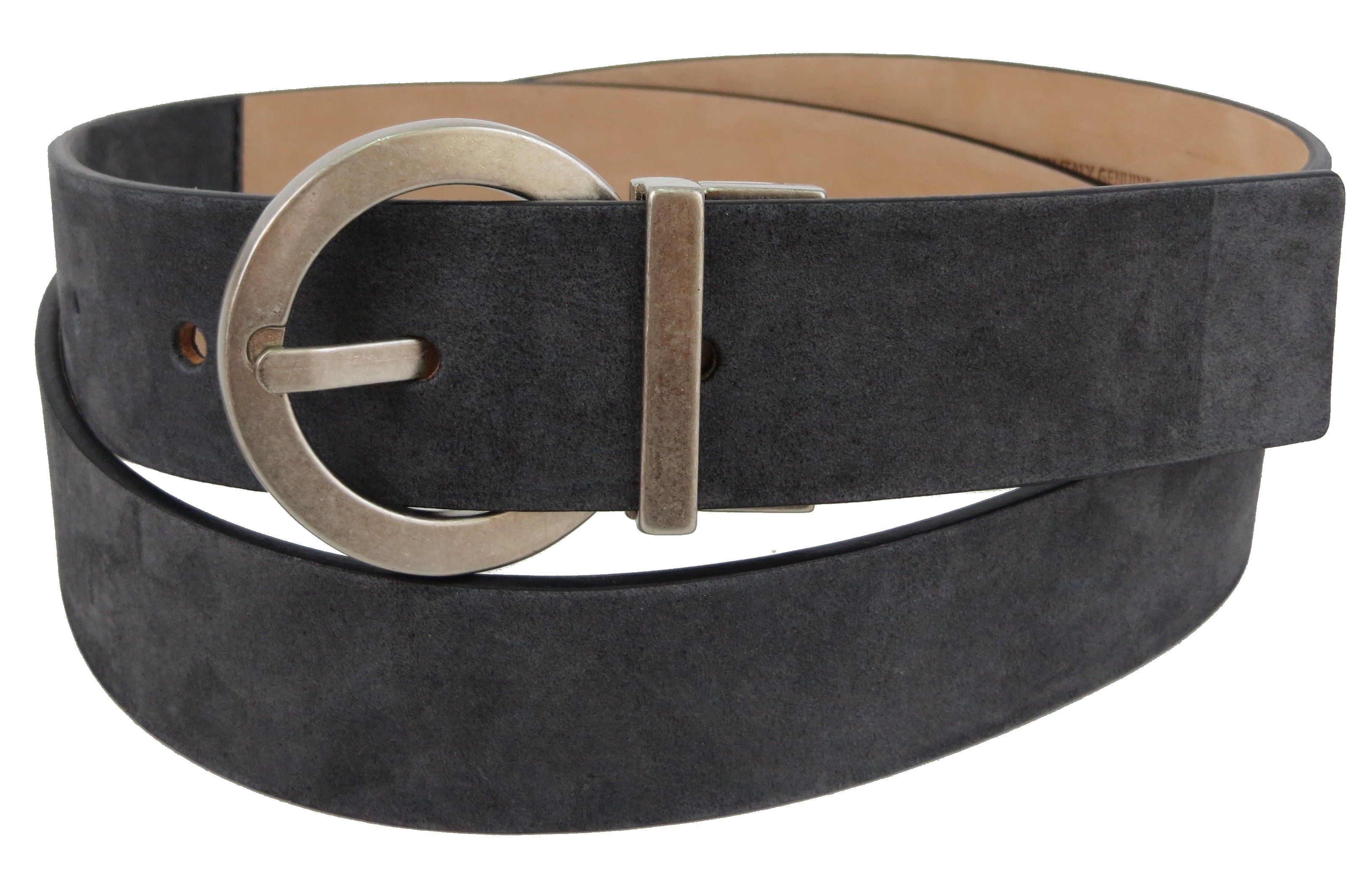 Ремінь жіночий Tods шкіряний Сірий (S31C41-2)