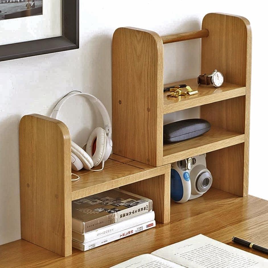 Полка книжная настольная из дерева Лаграда Сиена (КПА-041105)