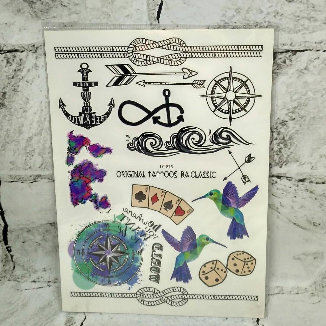 Временные тату Микс (LC-875)