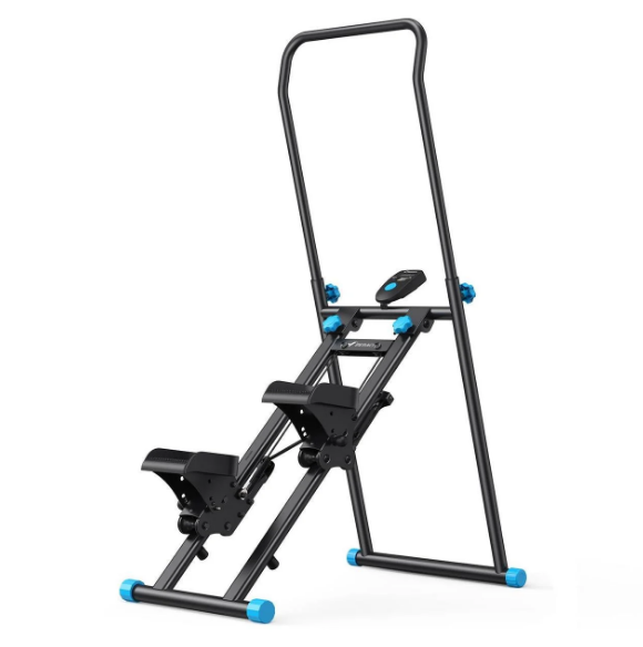 Тренажер підлоговий для ніг та сідниць XY-167 Чорний (17501)