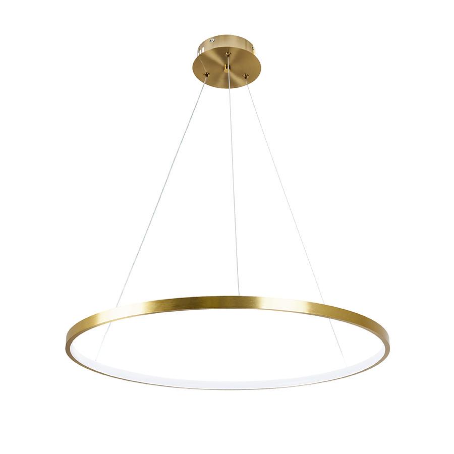 Люстра подвесная LED Levistella 7529832-1 LED 600 Золотистый (LVS4493)