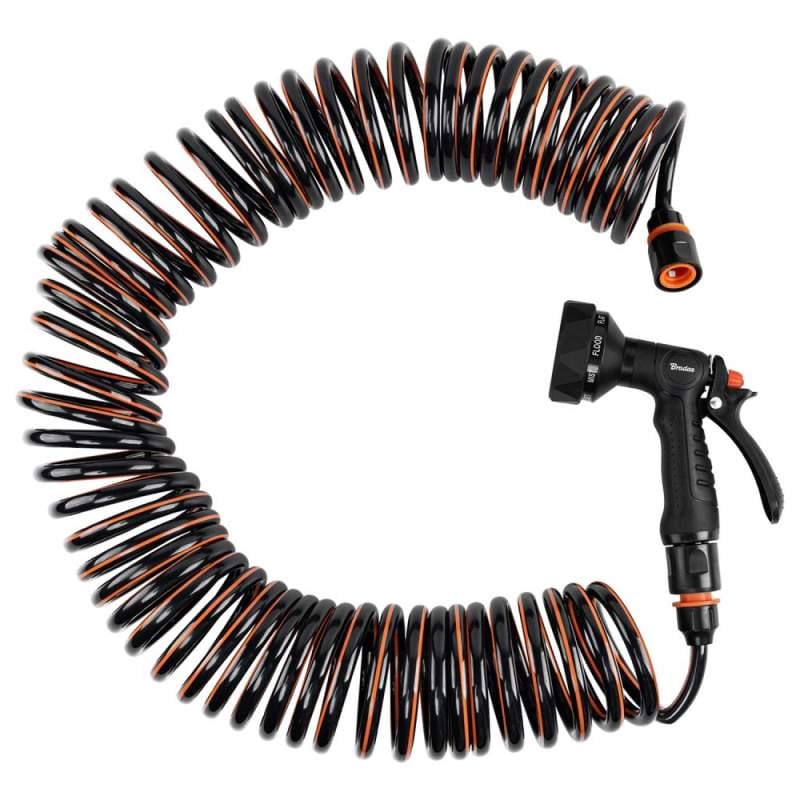 Комплект со спиральным шлангом и 9-функциональным пистолетом SPIRNг FLEX 15 м (WSF15)