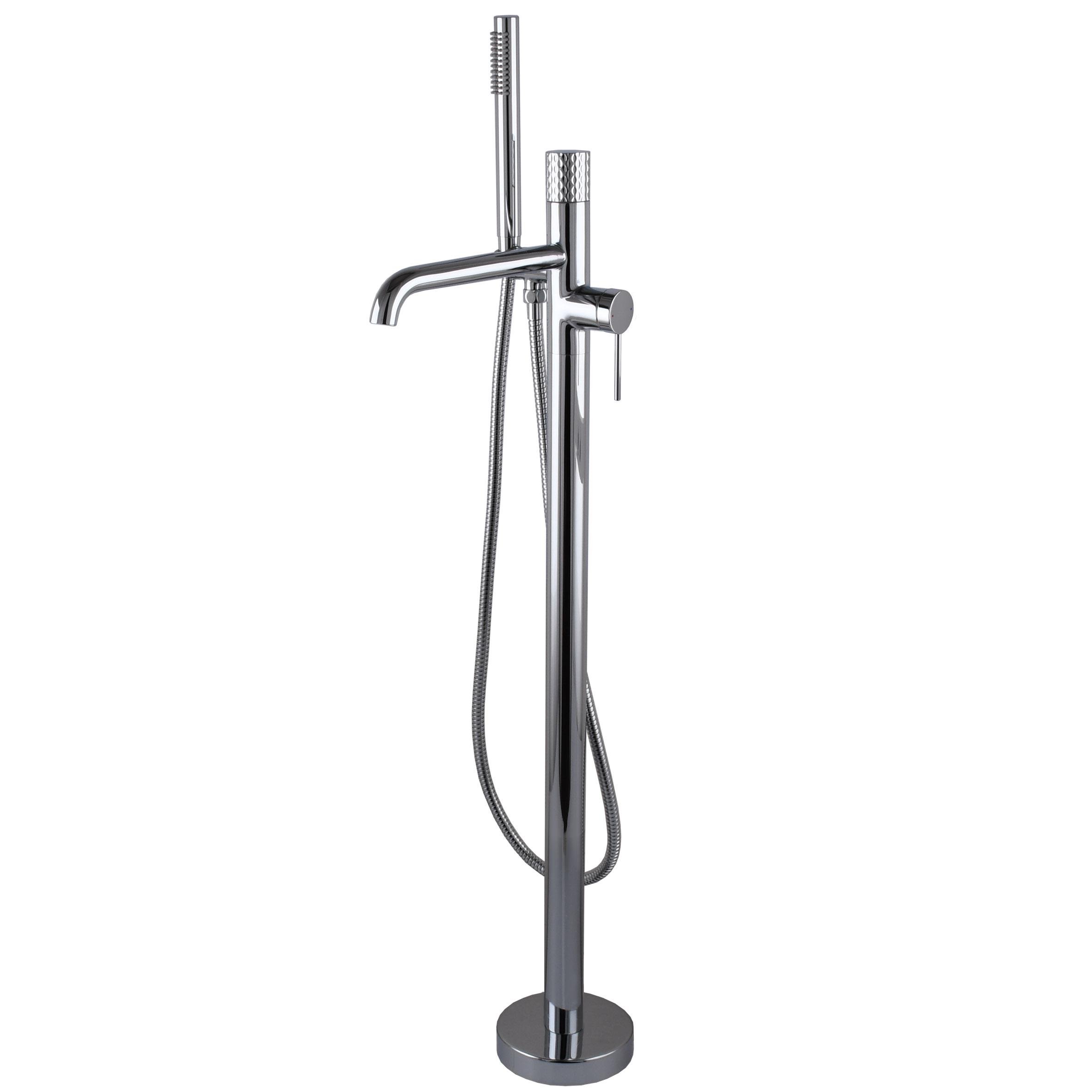 Смеситель для ванны напольный TOPAZ LOFT TLF 32113R-H39-C с картриджем D35 Хром (000031496)