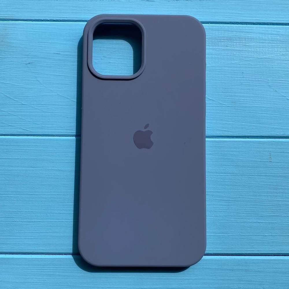 Чехол Silicone Case для Apple iPhone 12 Mini Lavander Gray