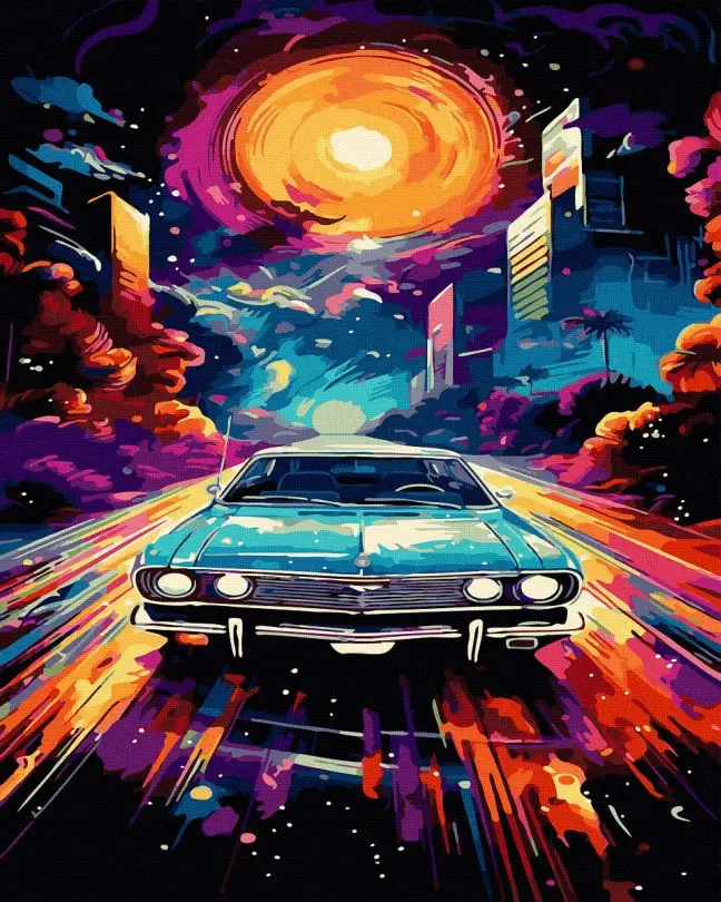 Картина по номерам Brushme Навстречу приключениям 40x50 см без коробки (BK-GX47461) Картина по номерам Brushme Навстречу приключениям 40x50 см без коробки (BK-GX47461)