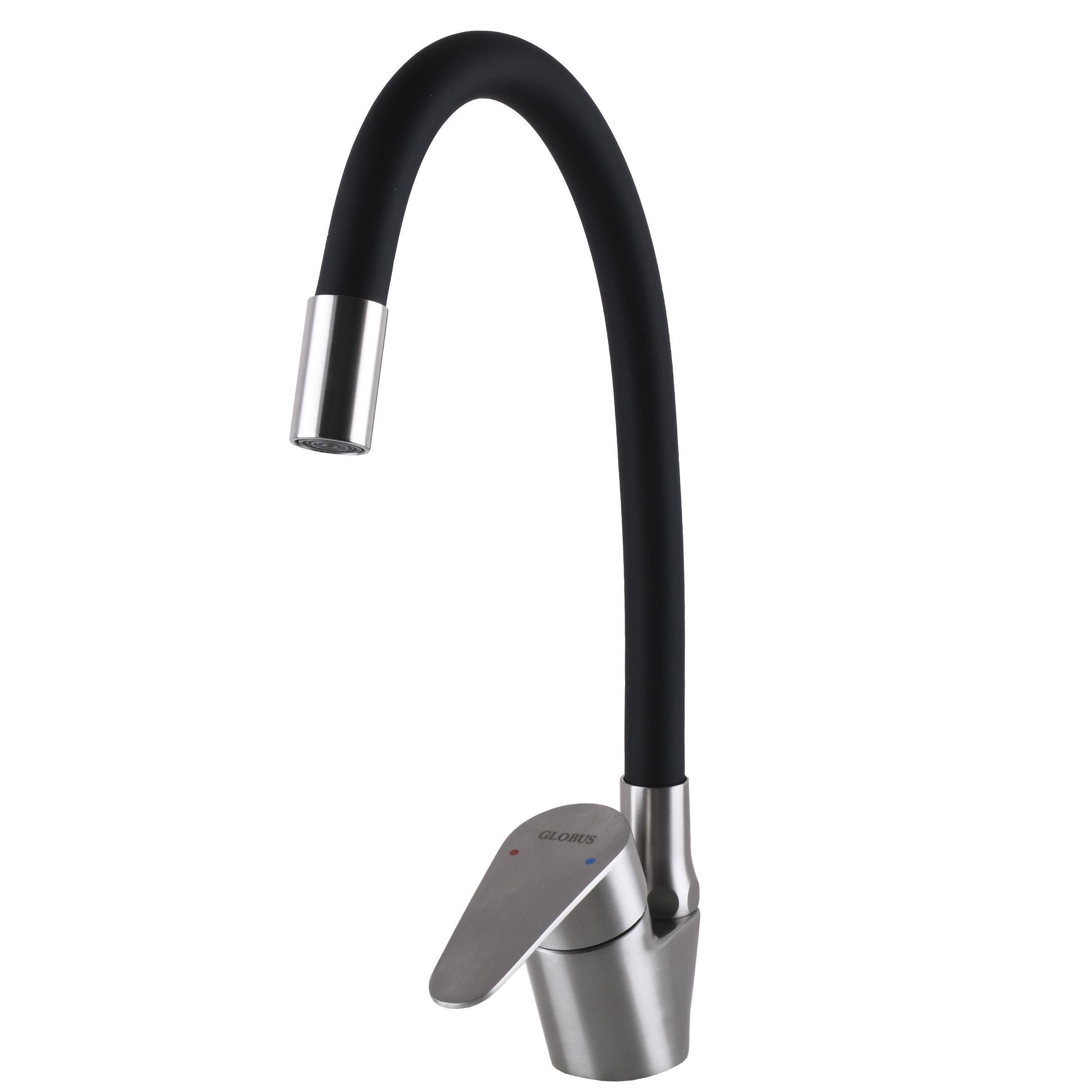 Смеситель для кухни Globus Lux MAIN SM-203SB Смеситель для кухни Globus Lux MAIN SM-203SB