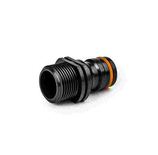 Адаптер Bradas с наружной резьбой 1/2" Line Eco-PWB2184L без ярлыка Black (29470)
