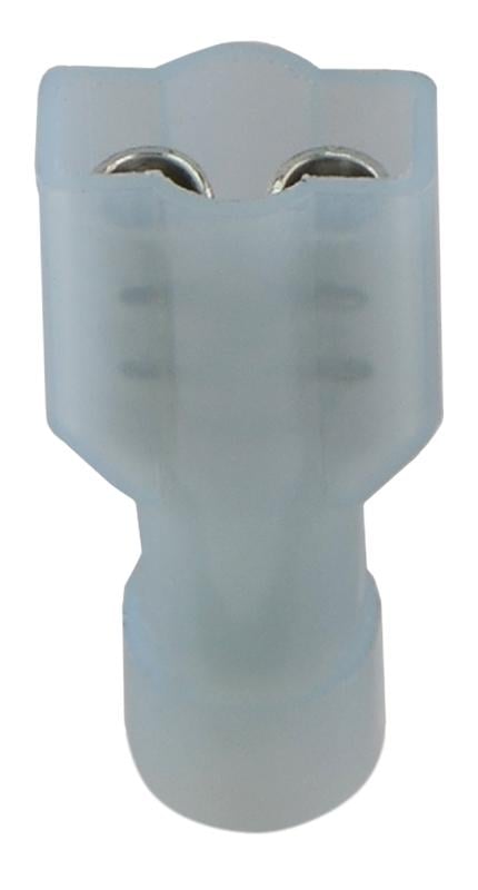 Наконечник изолированный розетка АСКО-Укрем FDFNY 2-250 1,5-2,5 мм2 6,6х0,4 мм 1 шт. Белый (A0060150007)