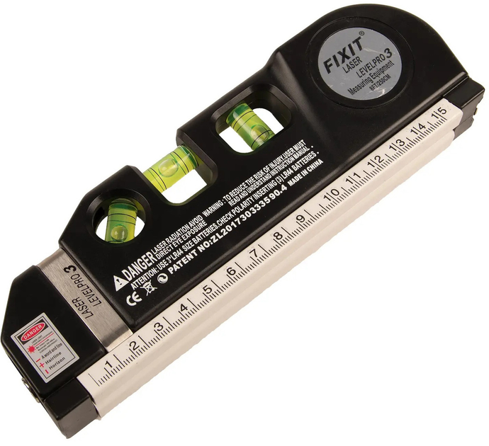 Лазерний рівень Laser Level Pro 3 із вбудованою рулеткою - фото 3 Лазерний рівень Laser Level Pro 3 із вбудованою рулеткою - фото 3