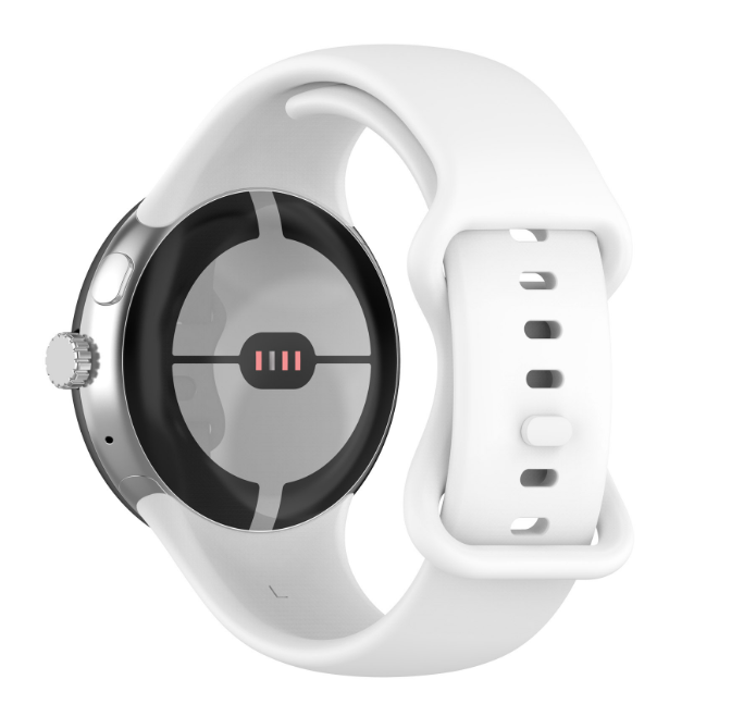 Ремешок CDK силикон Sport Band Double Loop L для Google Pixel Watch 3 41 мм White (015668)