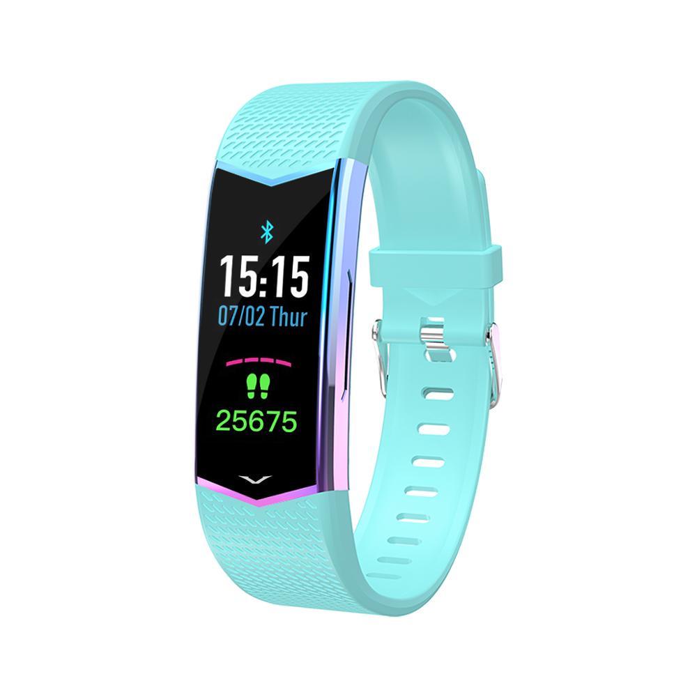 Смарт-браслет SUNROZ LV08 0,96" IP67 Блакитний (SUN5467)