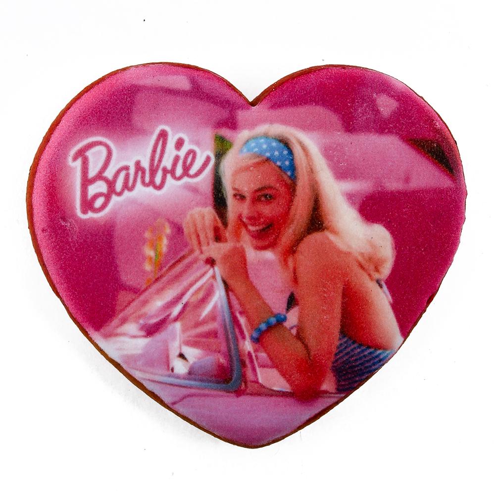 Пряник с принтом Крафт Печенье Барби в машине 45 г