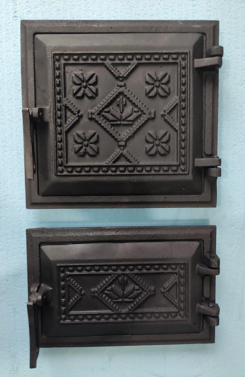 Дверцята для печі та барбекю Вишиванка фарбовані - фото 2 Дверцята для печі та барбекю Вишиванка фарбовані - фото 2