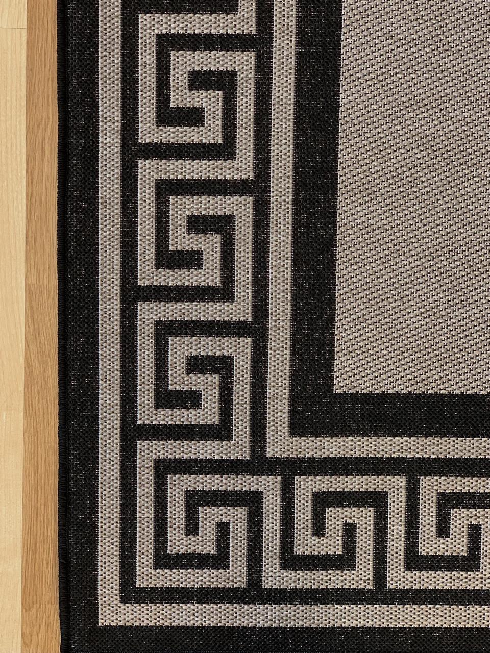 Ковер безворсовый абстрактный 80х150 см Серый 10161-0515(2599126363) - фото 2 Ковер безворсовый абстрактный 80х150 см Серый 10161-0515(2599126363) - фото 2